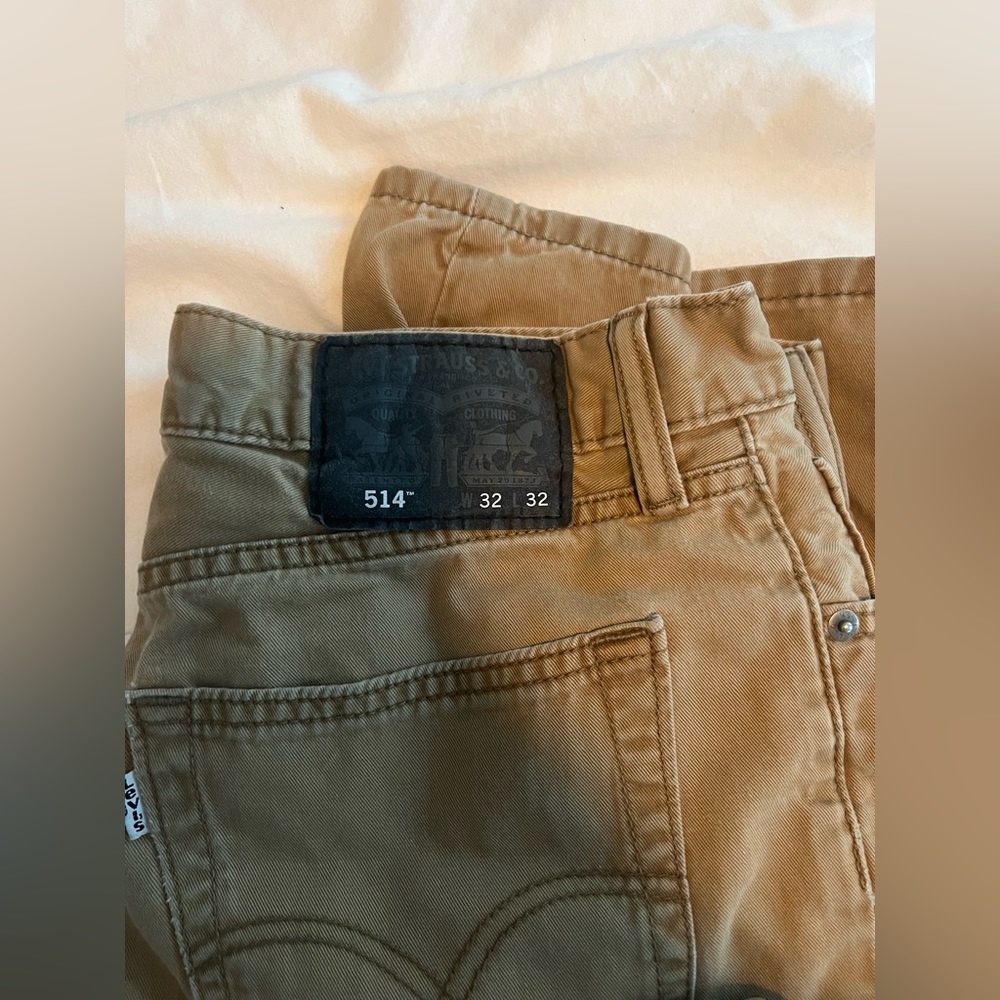 Light Brown Levi 514 Jeans Men’s 32x32